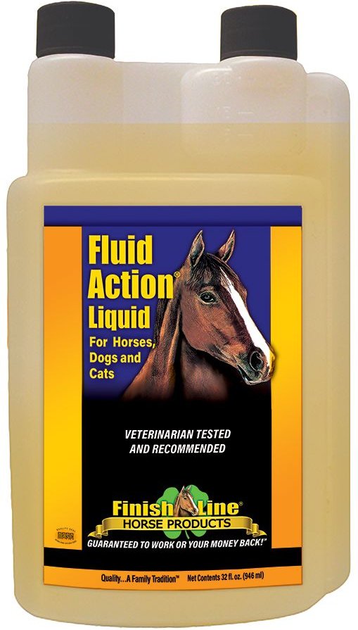 FINISH LINE Fluid Action Liquid Horse Supplement, 32oz bottle