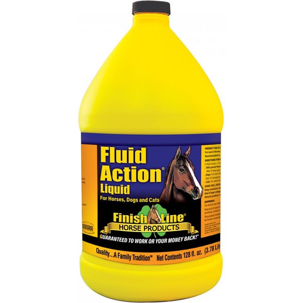 FINISH LINE Fluid Action Liquid Horse Supplement, 128oz bottle