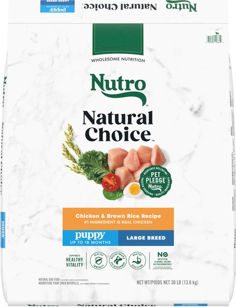 NUTRO Natural Choice Large Breed Puppy Chicken Brown Rice Recipe