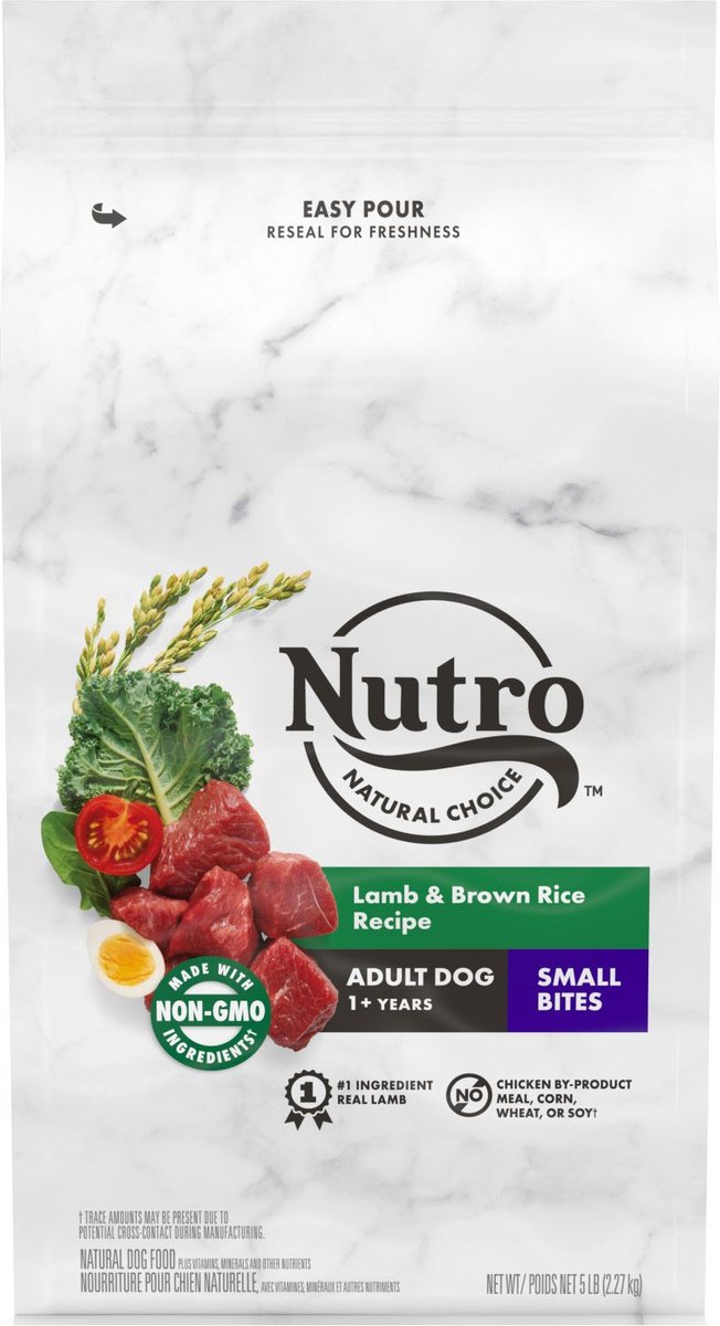 Nutro dog shop food 5 lbs