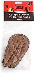 Fluker's Hermit Headquarters Catappa Leaves Reptile Humidity Control, 5 count, 5
