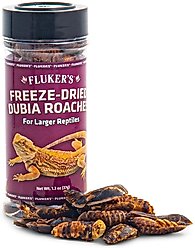 Fluker's Freeze-Dried Dubia Roaches Reptile Food, 1.3-oz bag