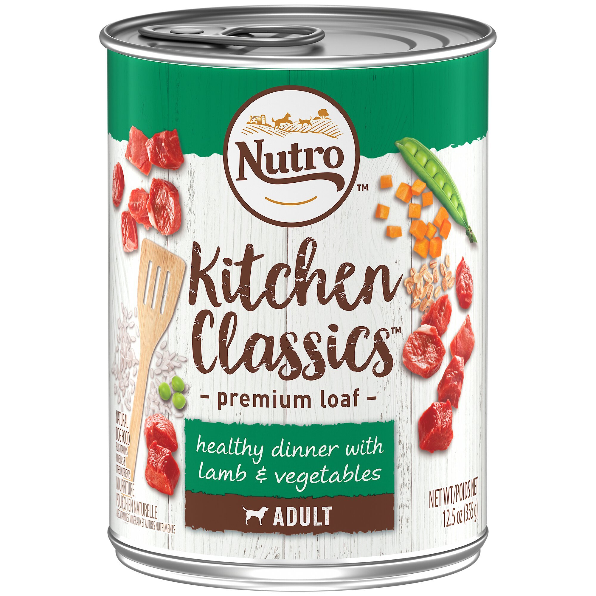 NUTRO Adult Kitchen Classics Healthy Dinner With Lamb & Vegetables