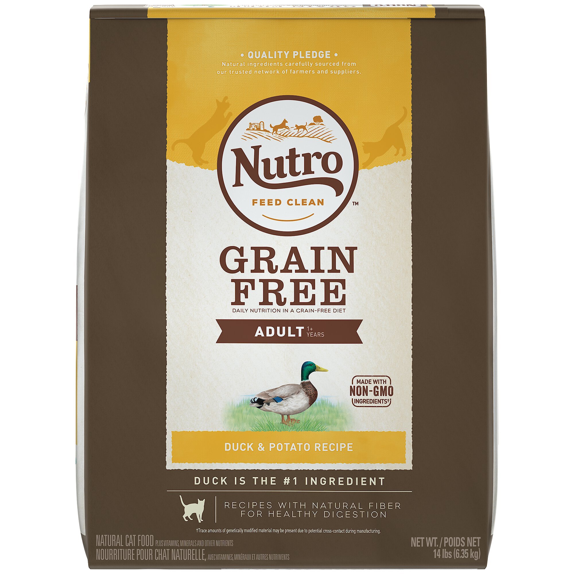 Nutro duck 2025 cat food