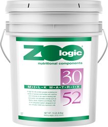 PetAg Zoologic Milk Matrix 30/52 Zoo Animal Supplement, 15-lb bucket