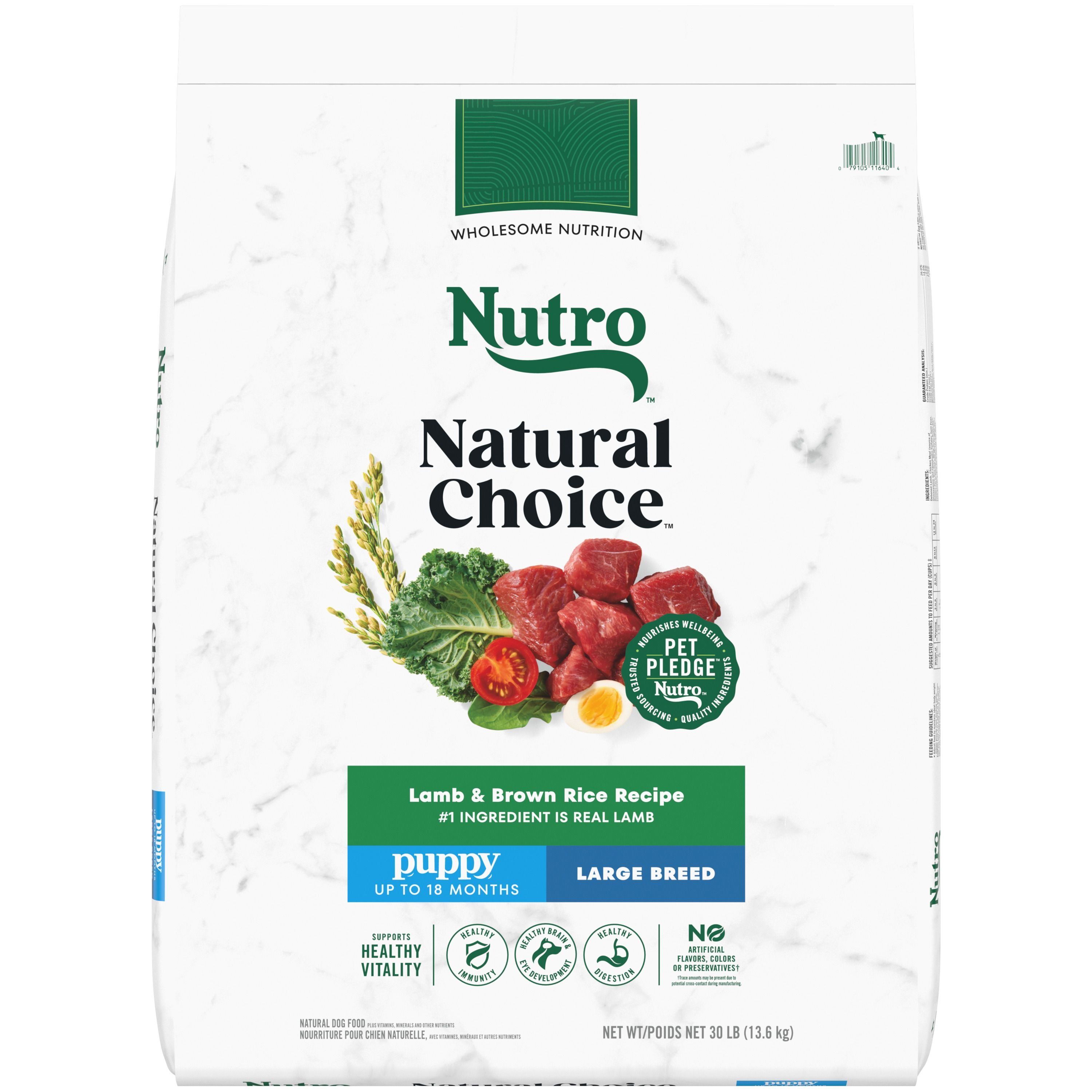 NUTRO Natural Choice Large Breed Puppy Lamb Brown Rice Recipe