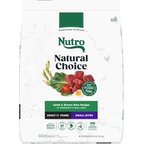 Nutro Natural Choice Small Bites Adult Lamb & Brown Rice Recipe Dry Dog Food, 30-lb bag