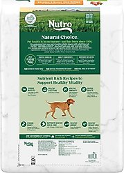 Nutro Natural Choice Healthy Weight Adult Chicken & Brown Rice Recipe Dry Dog Food, 30-lb bag slide 2 of 8