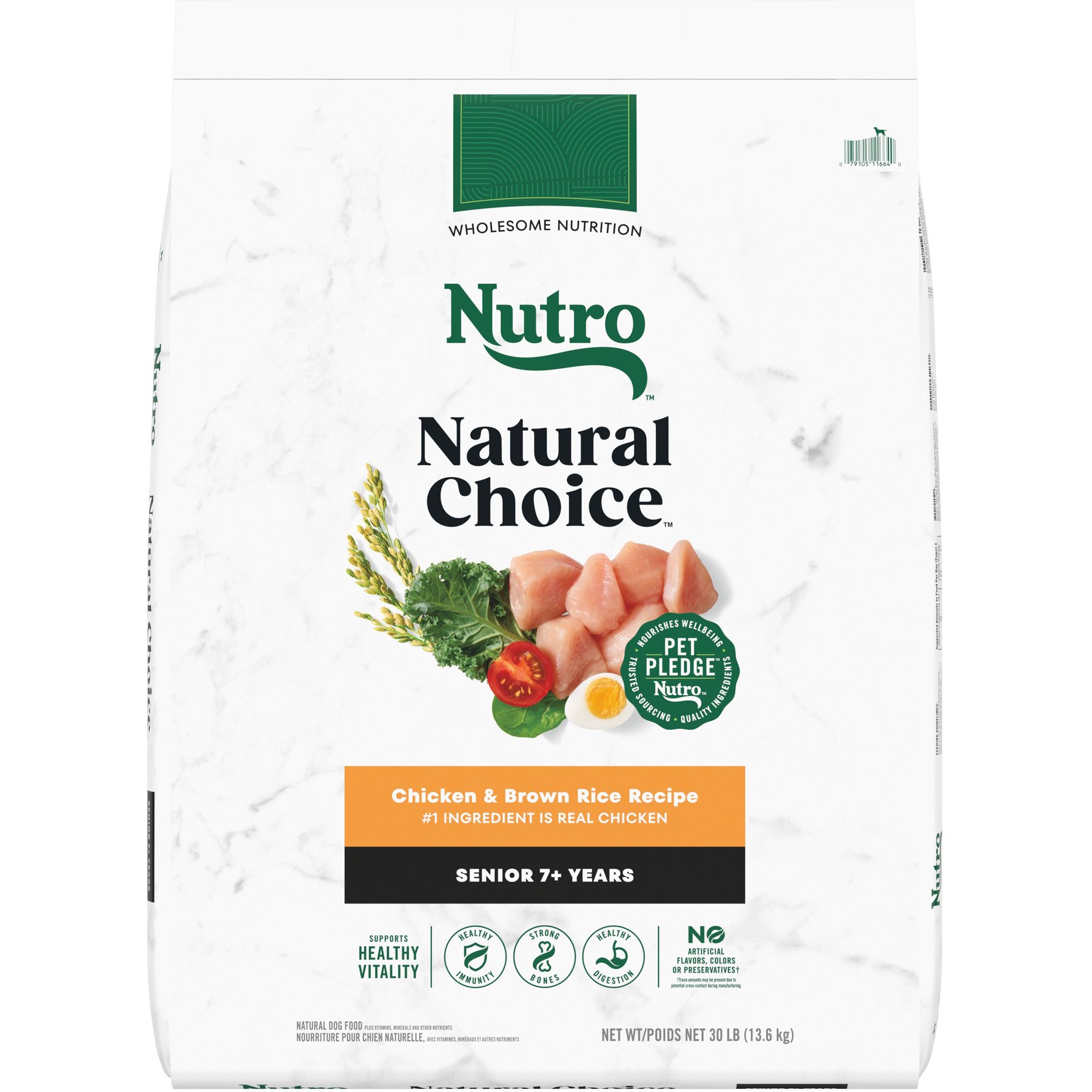 NUTRO Natural Choice Senior Chicken Brown Rice Recipe Dry Dog