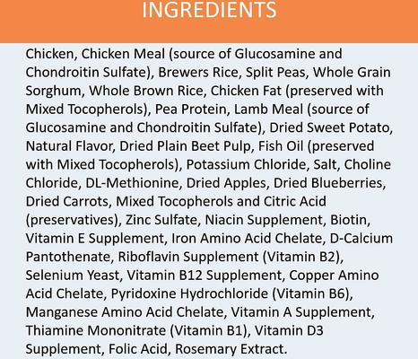 Show full view: Nutro Wholesome Essentials Large Breed Puppy Farm Raised Chicken, Brown Rice & Sweet Potato Recipe, 15-lb bag slide 6 of 9