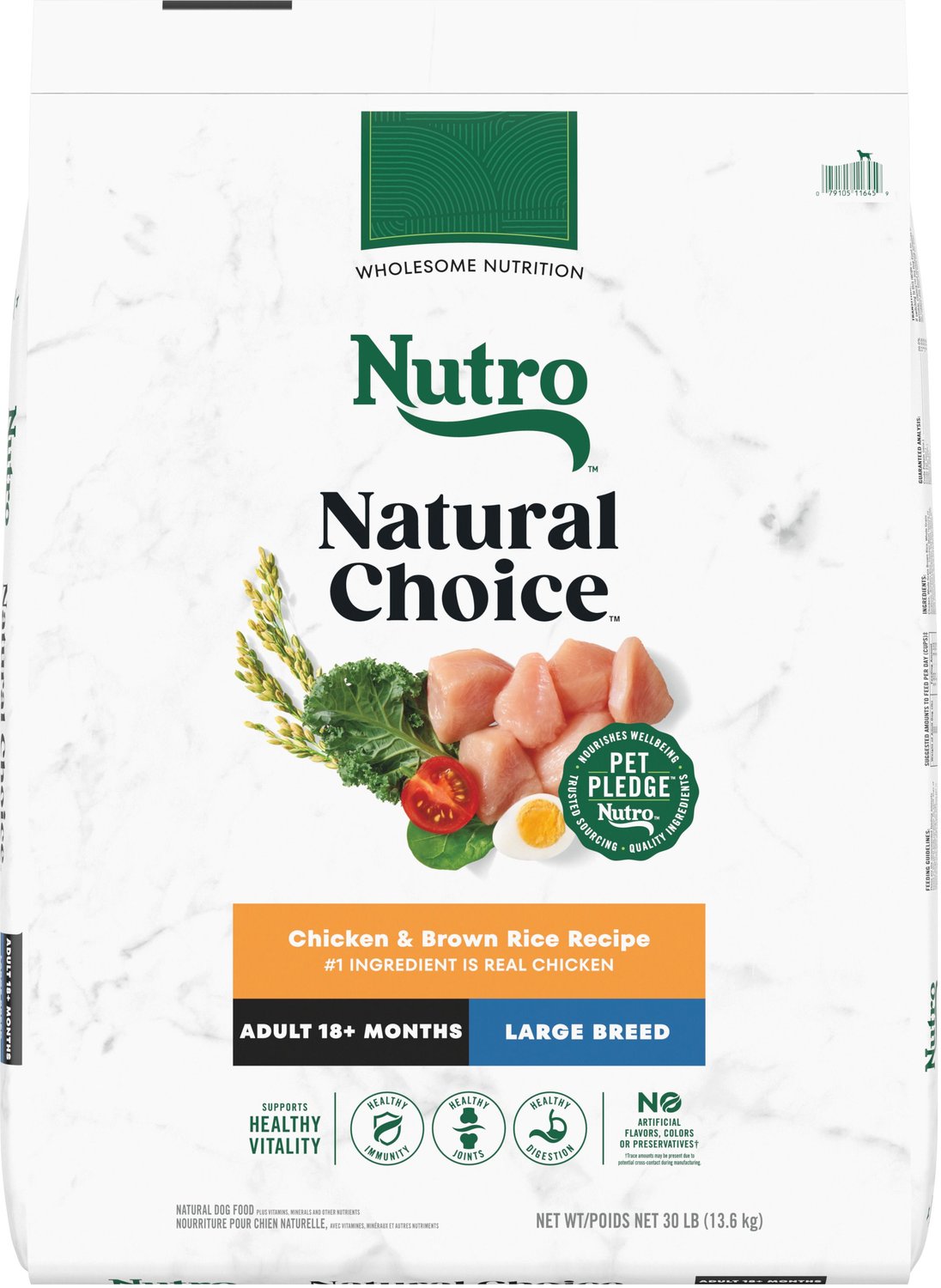 Nutro Natural Choice Large Breed Adult Chicken & Brown Rice Recipe Dry Dog Food