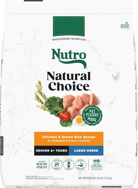 Nutro senior shop dry dog food