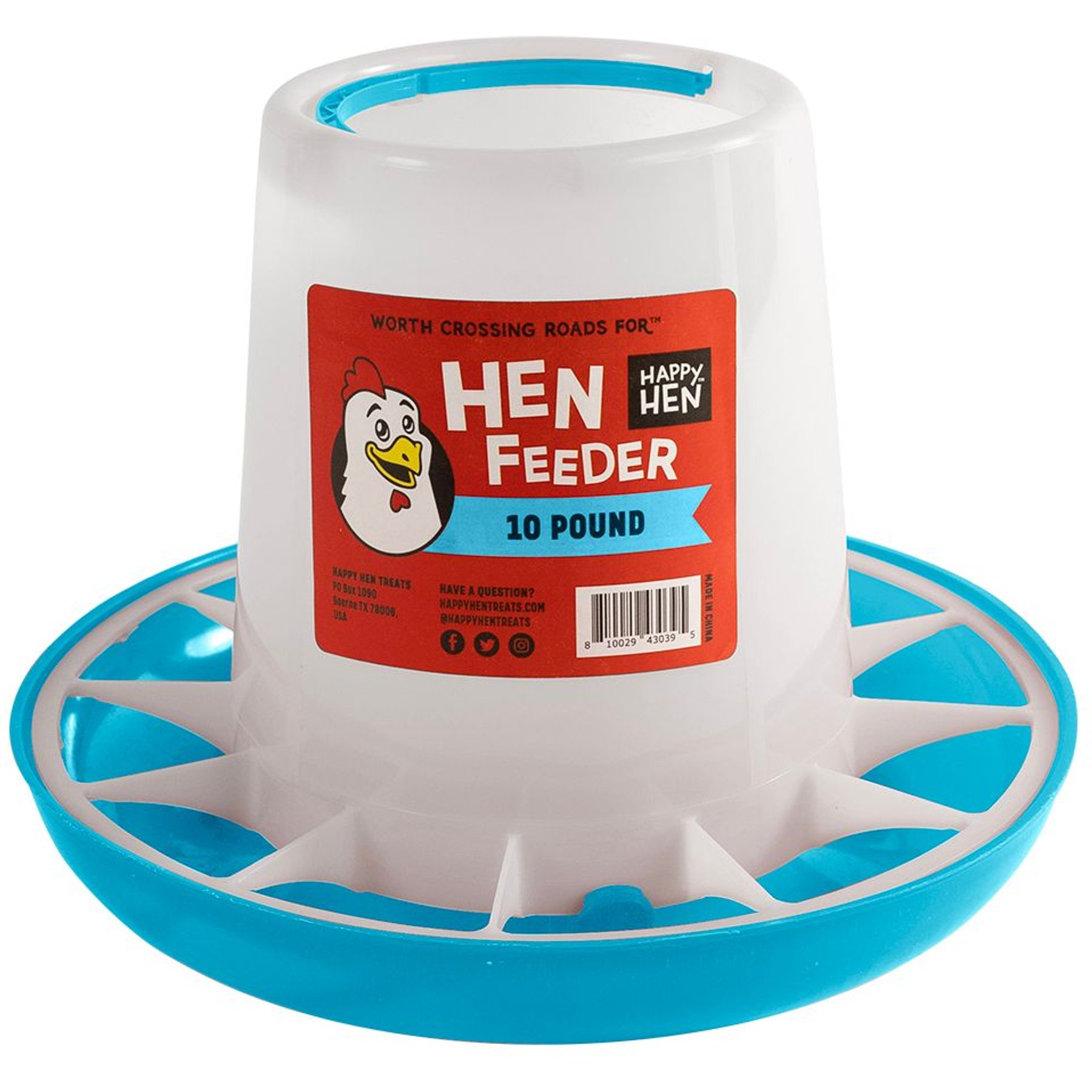 HAPPY HEN TREATS Hen Feeder, 10-lb - Chewy.com