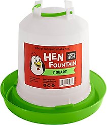 Happy Hen Treats Hen Fountain Poultry Feeder, 7-qt bag slide 2 of 3