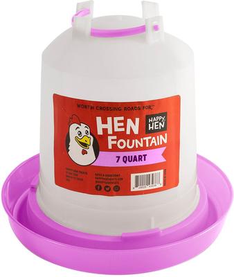 Show full view: Happy Hen Treats Hen Fountain Poultry Feeder, 7-qt bag slide 3 of 4