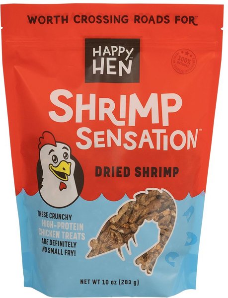 HAPPY HEN TREATS Shrimp Sensation Poultry Treats - Chewy.com