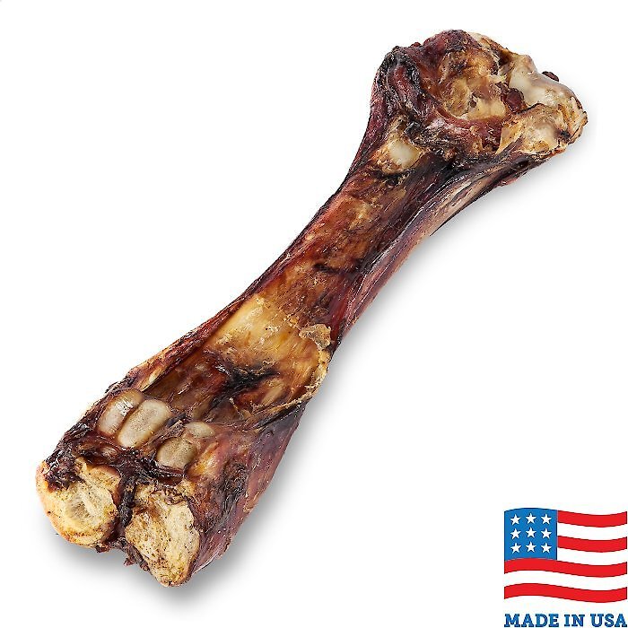 BONES & CHEWS Made in USA Beef Foreshank Bone Dog Treat Customer