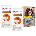 Bundle: Bravecto Chew, 2 Chews (6-mos. supply) + Sentinel Spectrum Chew for Dogs, 6 Chews (6-mos. suppl...