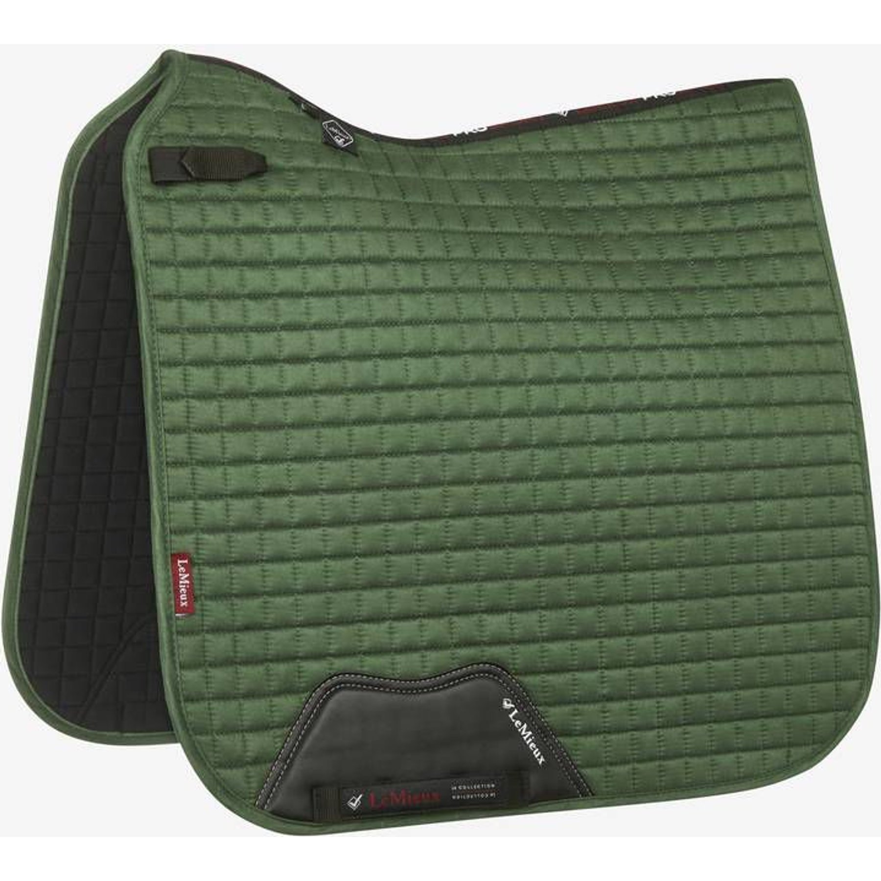 High quality Lemieux Loire Memory Dressage Pad, Hunter Green, Large