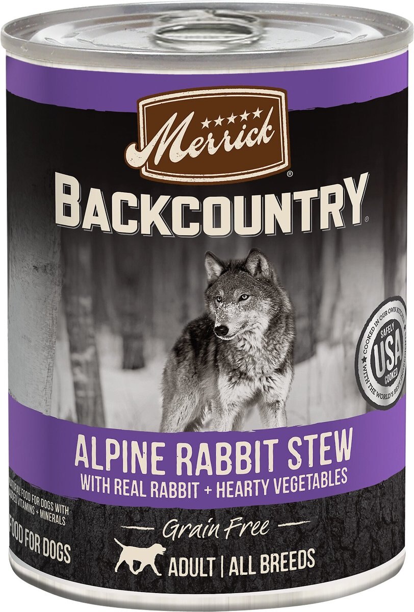 Merrick backcountry 2025 wet dog food