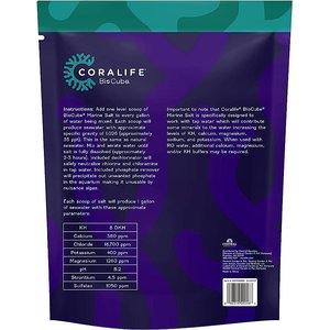 Coralife BioCube Marine Salt Fish Aquarium Care, 30-gram