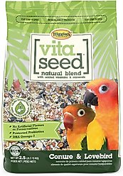 Higgins Vita Seed Conure & Lovebird Bird Food, 2.5-lb bag