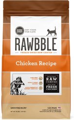 BIXBI Rawbble Dry Food Chicken Recipe for Cats, 10-lb bag