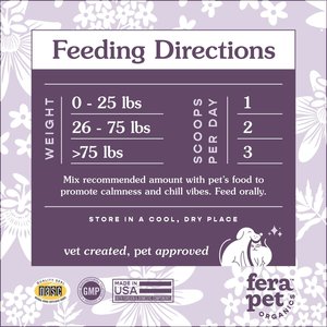 Fera Pets Calming Support for Dogs & Cats, 60 servings