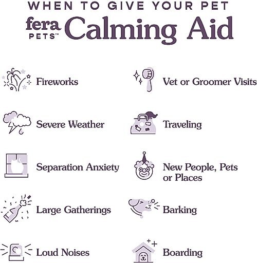 Fera Pet Organics Calming Support for Dogs & Cats, 60 servings