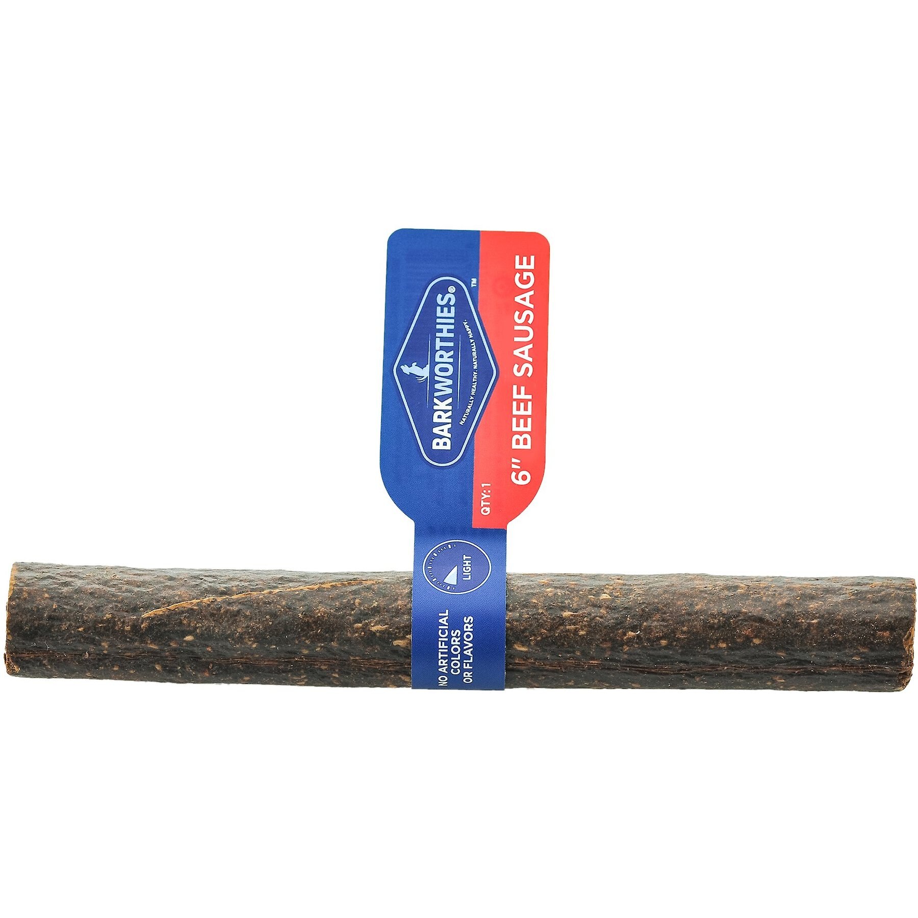 Barkworthies 6" Stuffed Beef Esophagus Dog Treat