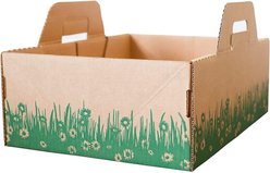 Ten Second Litter Box Biodegradable Disposible Cat Litter Box, 5 count slide 1 of 4