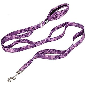 Chai's Choice Premium Tropic Thunder Training Dog Leash, Purple, Large