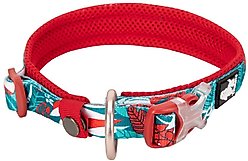 Chai's Choice Premium Tropic Thunder Dog Collar, Aqua, Medium slide 2 of 6
