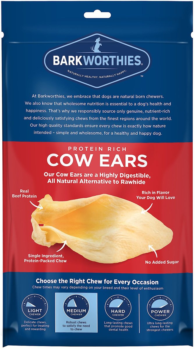 Barkworthies hot sale cow ears