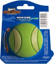 Chuckit! Max Glow Ultra Squeaker Ball Dog Toy, Medium slide 2 of 6