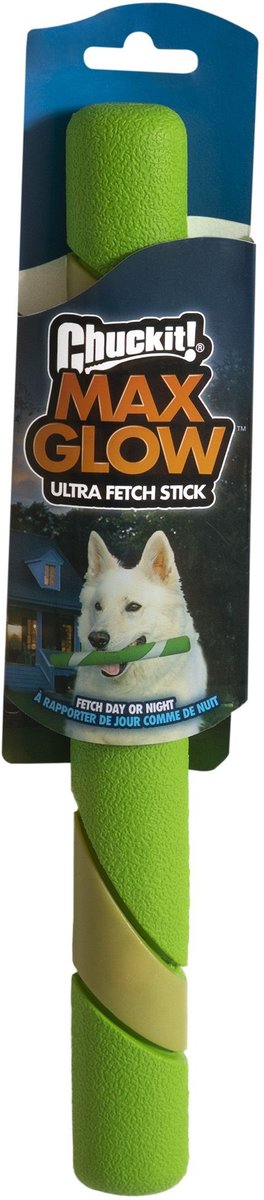 Chuckit! Max Glow Ultra Fetch Stick Dog Toy