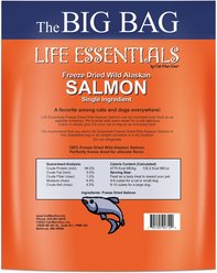 Life Essentials Freeze-Dried Salmon Cat & Dog Treats, 16-oz bag slide 2 of 5