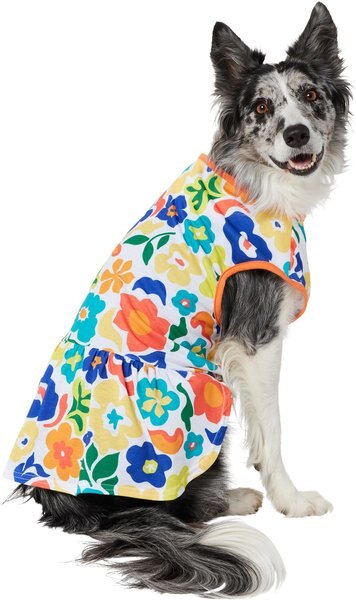Frisco Retro Floral Dog & Cat Tank Dress