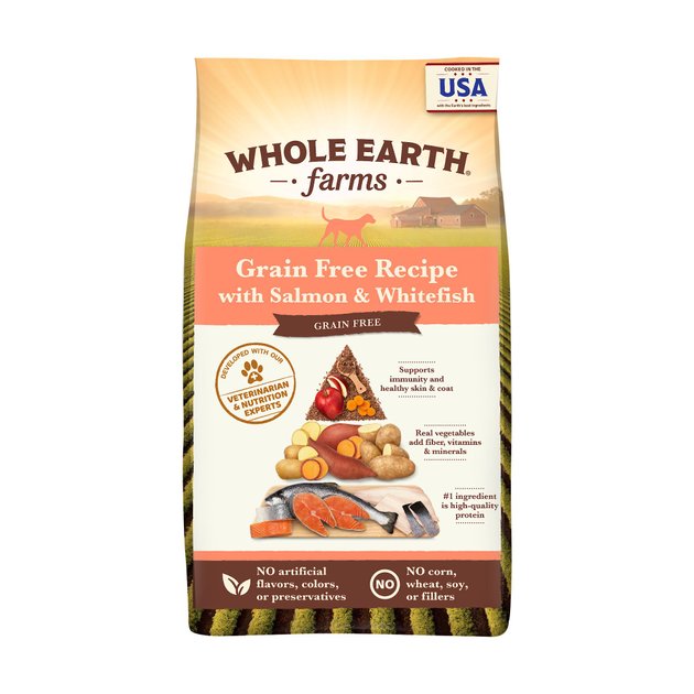Whole Earth Farms Grain-Free Hearty Salmon Stew Canned Dog Food