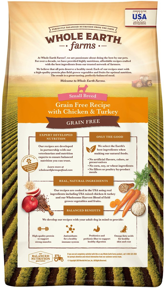 Whole earth farms grain free hot sale dog food