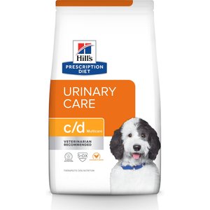 Hill's Prescription Diet c/d Multicare Urinary Care Chicken Flavor Dry Dog Food, 27.5-lb bag