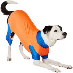 Frisco UPF 30+ Colorblock Dog & Cat Playsuit, Red, X-Large