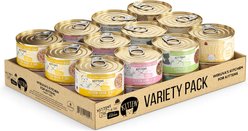 Weruva Kitchen for Kittens Variety Pack Grain-Free Wet Cat Food, 3-oz can, case of 24
