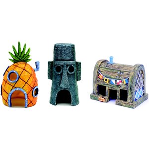  Penn-Plax Officially Licensed Spongebob 6 Piece Mini