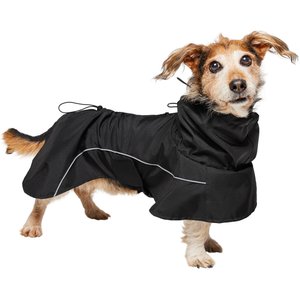 Frisco Dog Cape Raincoat, Black, Medium