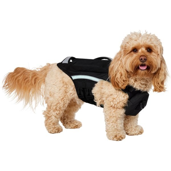 FRISCO Ripstop Dog Life Jacket, Orange, Medium