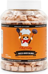Chef Kitty Freeze-Dried Salmon Dog & Cat Treat, 1.75-oz bottle