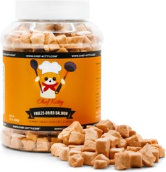 Chef Kitty Freeze-Dried Salmon Dog & Cat Treat, 1.75-oz bottle slide 2 of 9
