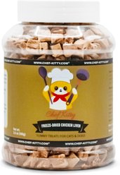 Chef Kitty Freeze-Dried Chicken Liver Dog & Cat Treat, 3.5-oz bottle