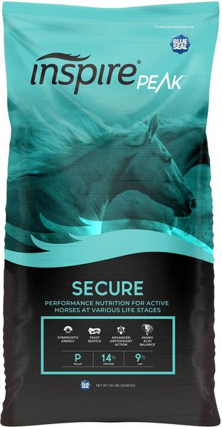 Kent / Blue Seal Peak Growth Pellet Horse Feed, 50-lb bag